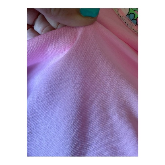 99. Salt Cove Plus Size Peony Party Printed X Back Tankini Top Green Size 2 NWOT - Picture 8 of 15